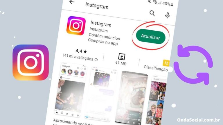Como atualizar o Instagram no Android e IOS (2023) - Onda Social