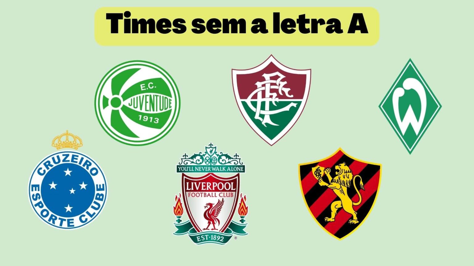 Times de futebol que não tem